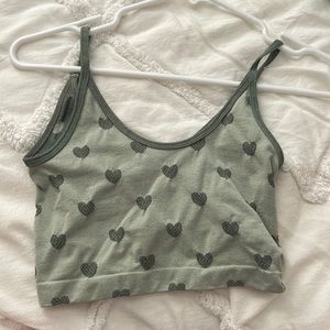 green urban outfitters top (xs)